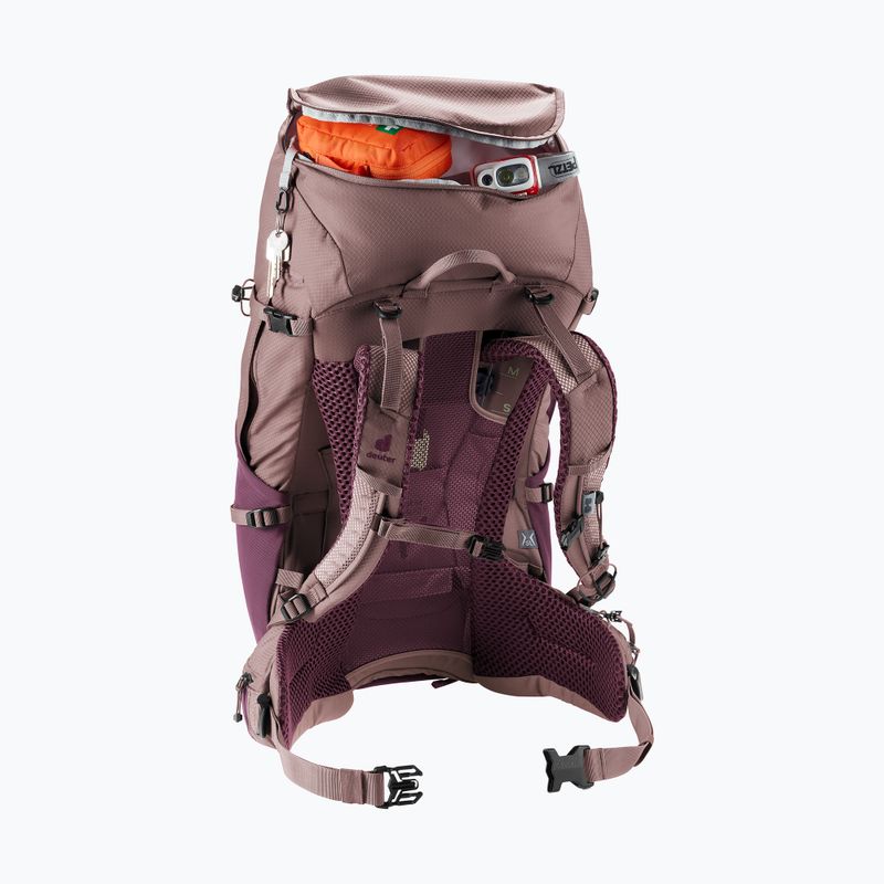 Túrahátizsák deuter Futura Pro 38 l SL cassis/ashrose 11