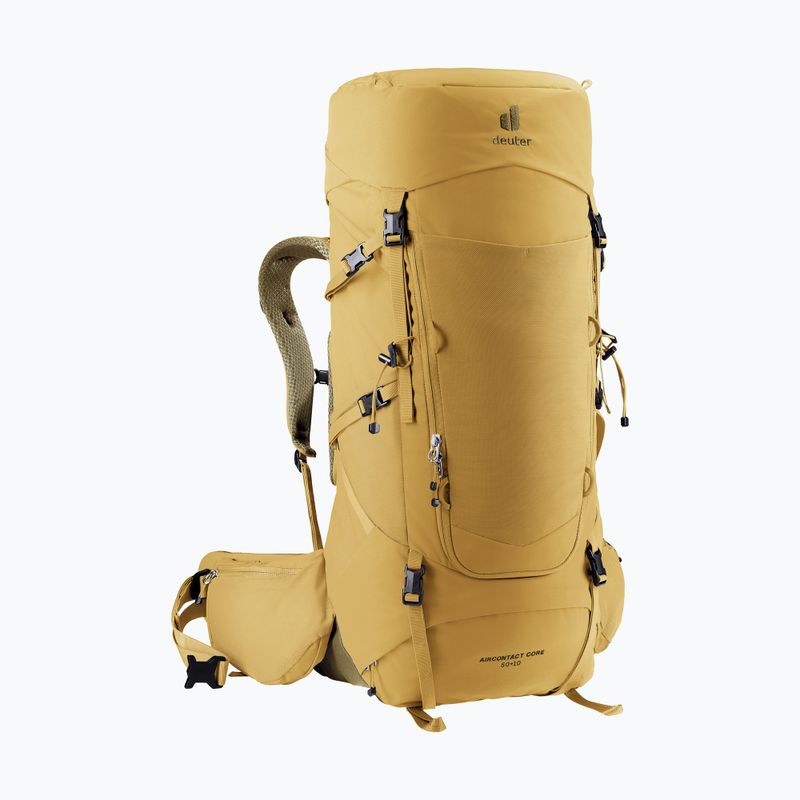 Túrahátizsák deuter Aircontact Core 50 + 10 l savanna/nori 2