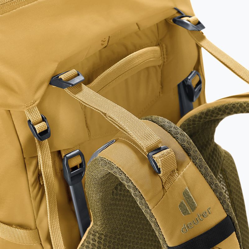 Túrahátizsák deuter Aircontact Core 50 + 10 l savanna/nori 10