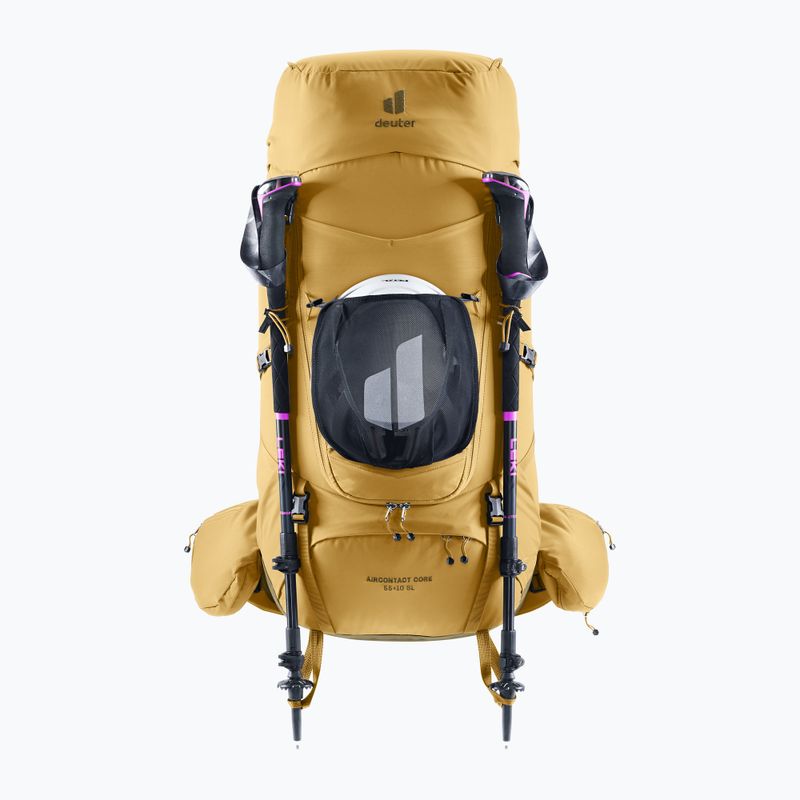 Túrahátizsák deuter Aircontact Core 55 + 10 l SL savanna/nori 6