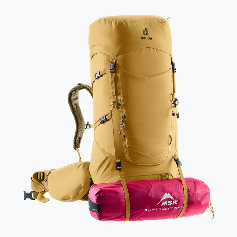 Női túrahátizsák deuter Aircontact Core 55 + 10 l SL savanna/nori 7