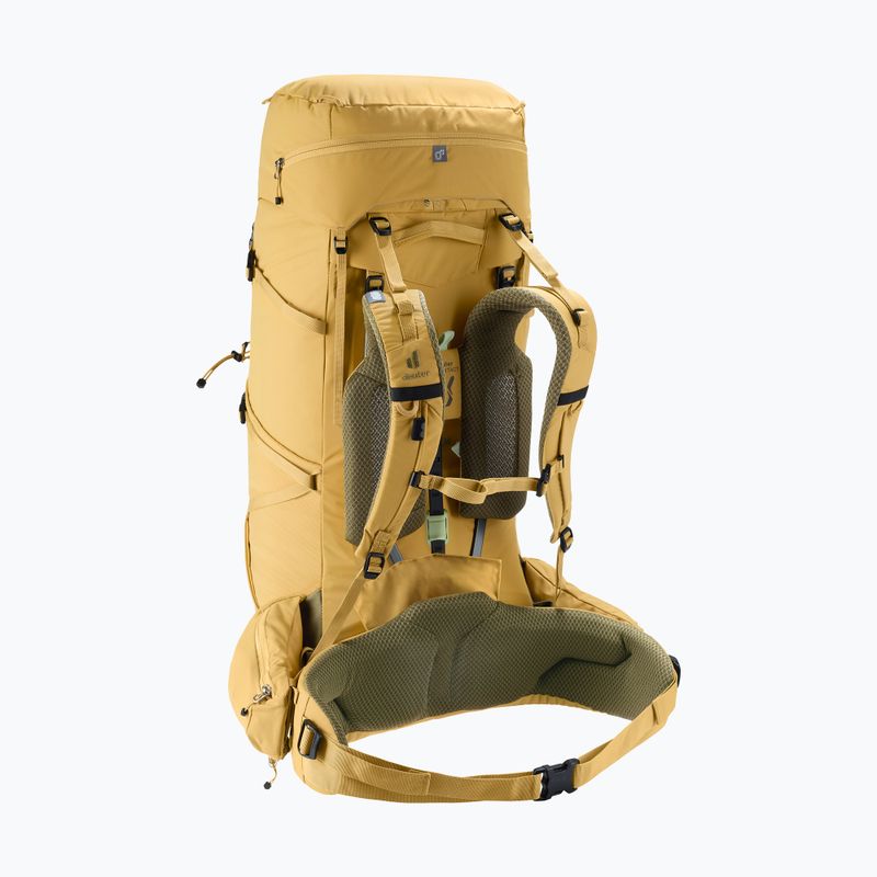 Túrahátizsák deuter Aircontact Core 60 + 10 l savanna/nori 4