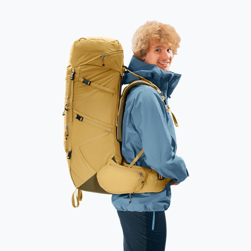 Túrahátizsák deuter Aircontact Core 60 + 10 l savanna/nori 13