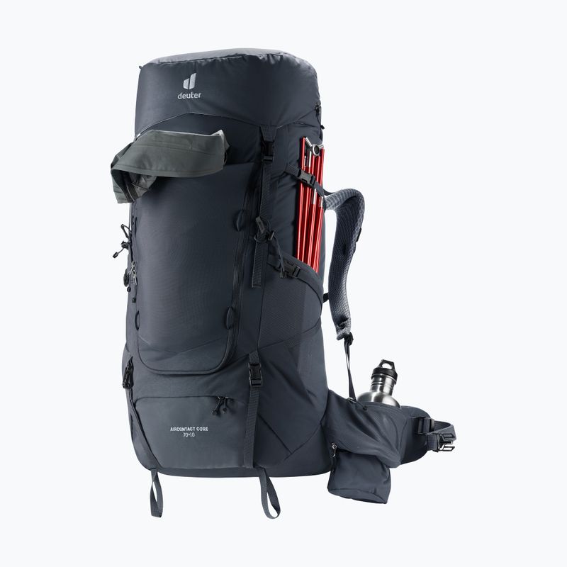 Túrahátizsák deuter Aircontact Core 70 + 10 l black 9