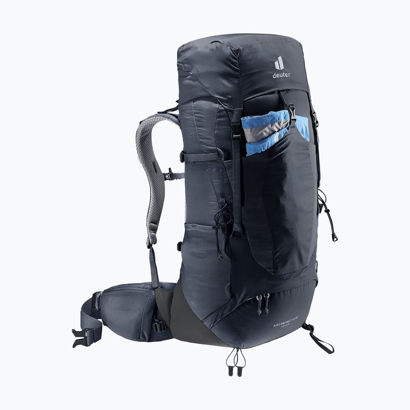 Túrahátizsák deuter Aircontact Lite 40 + 10 l black/graphite 9