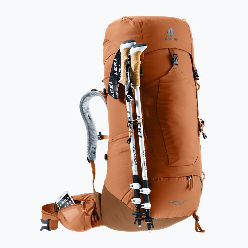 Női túrahátizsák deuter Aircontact Lite 45 + 10 l SL pecan/mocha 7