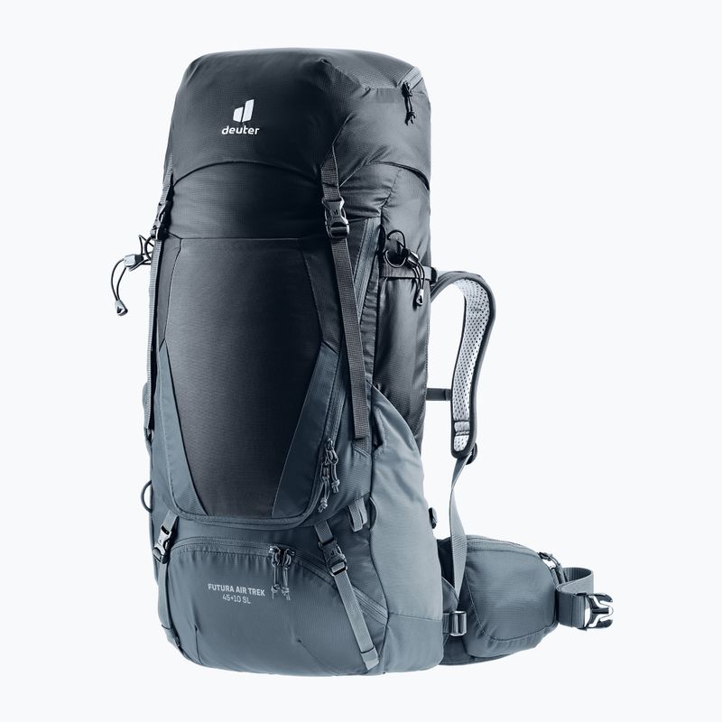Túrahátizsák deuter Aircontact Lite 50 + 10 l black/graphite 2