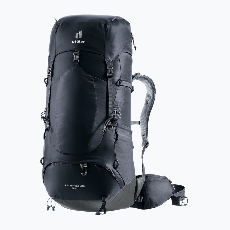 Túrahátizsák deuter Aircontact Lite 50 + 10 l black/graphite 3