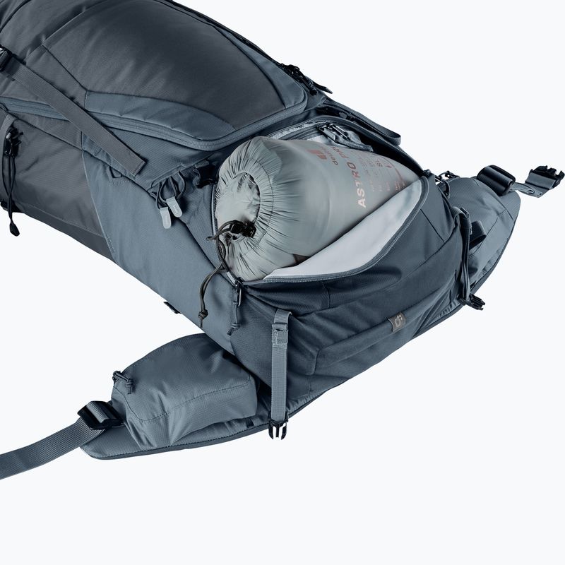 Túrahátizsák deuter Aircontact Lite 50 + 10 l black/graphite 10