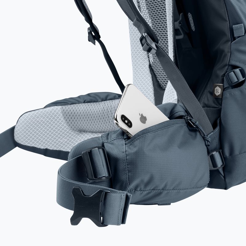 Túrahátizsák deuter Aircontact Lite 50 + 10 l black/graphite 12