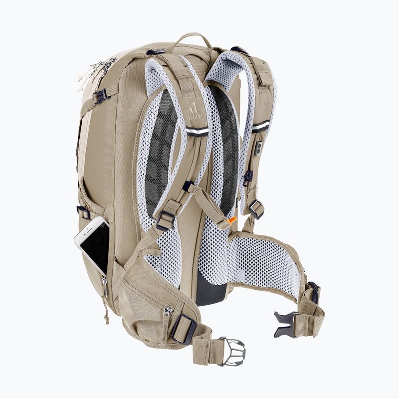 Női kerékpáros hátizsák deuter Trans Alpine 22 l SL alu/greystone 12