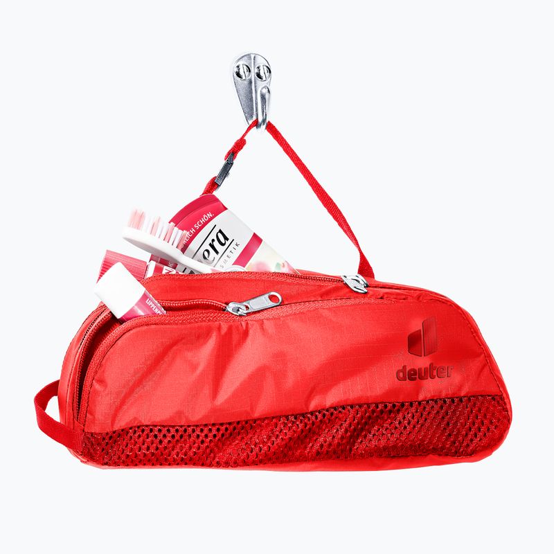 Utazó kozmetikai neszesszer Deuter Wash Bag Tour II poppy/crimson 2