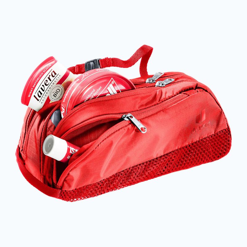 Utazó kozmetikai neszesszer Deuter Wash Bag Tour II poppy/crimson 3