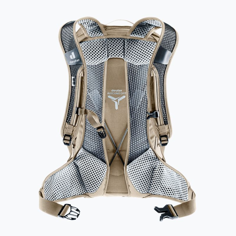 Kerékpáros hátizsák deuter Race Air 14 + 3 l alu/greystone 3