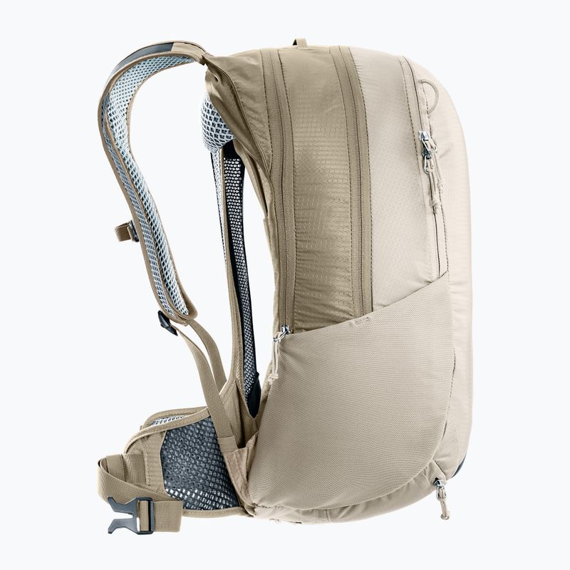 Kerékpáros hátizsák deuter Race Air 14 + 3 l alu/greystone 5