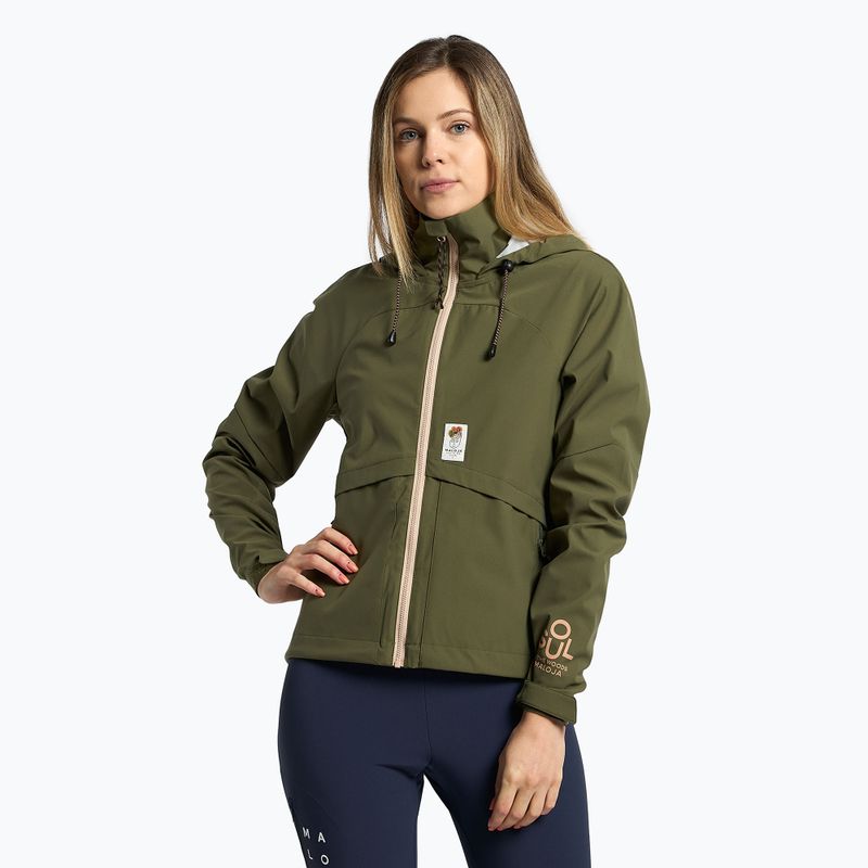 Női multisport dzseki Maloja W'S KranzmoosM zöld 32145-1-0560