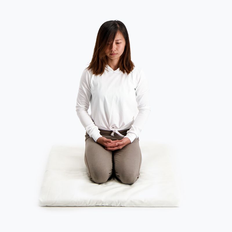 Meditációs párna JadeYoga Prolana Meditation Pad Zabuton natural 5