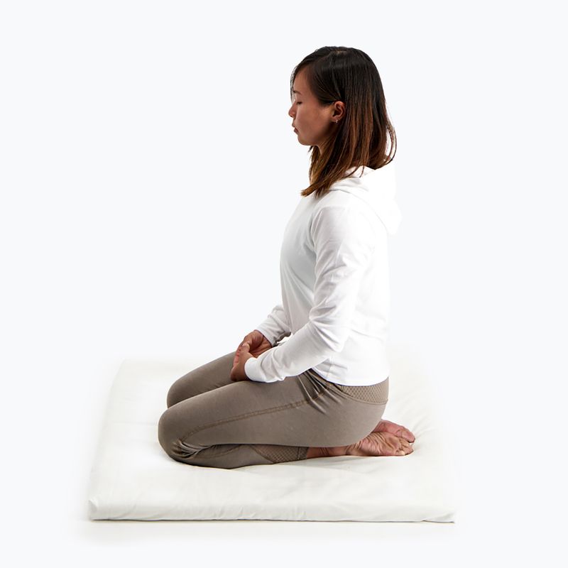 Meditációs párna JadeYoga Prolana Meditation Pad Zabuton natural 7