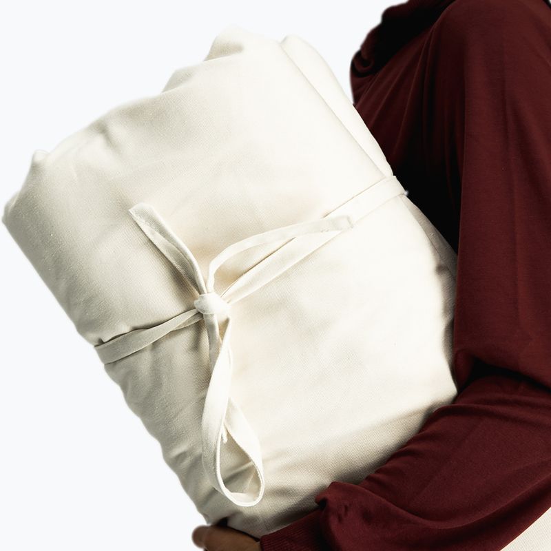 Meditációs párna JadeYoga Prolana Meditation Pad Zabuton natural 9