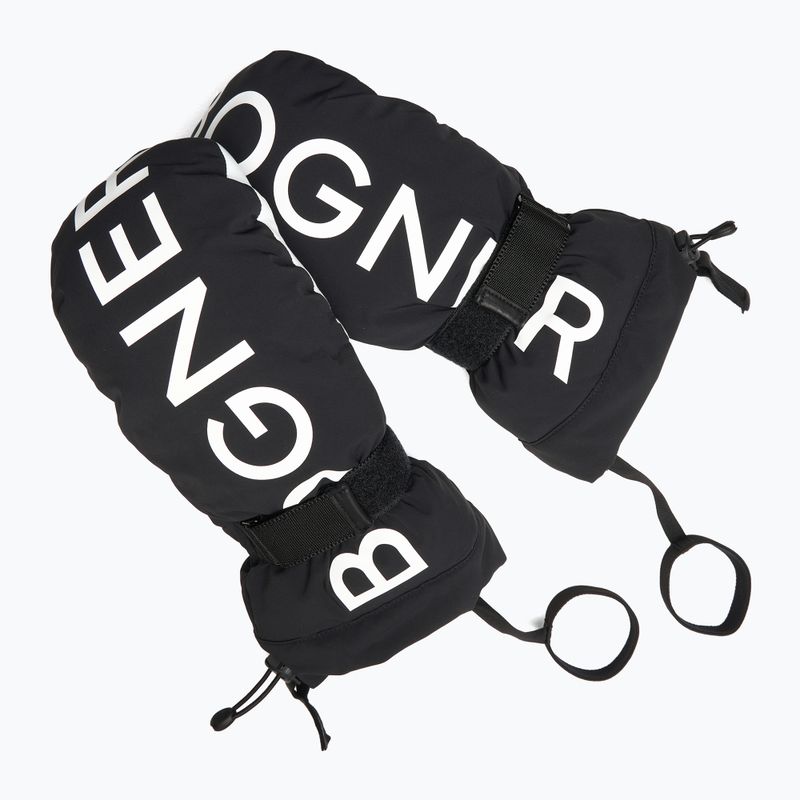 Női síkesztyűk BOGNER Orella black/off white 6