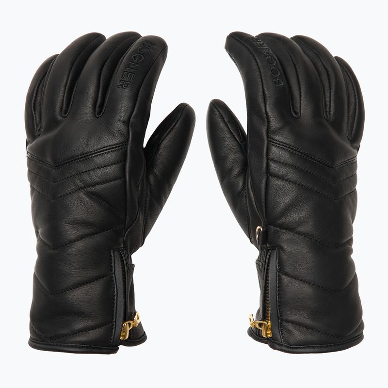 Női síkesztyűk Bogner Dana black 2