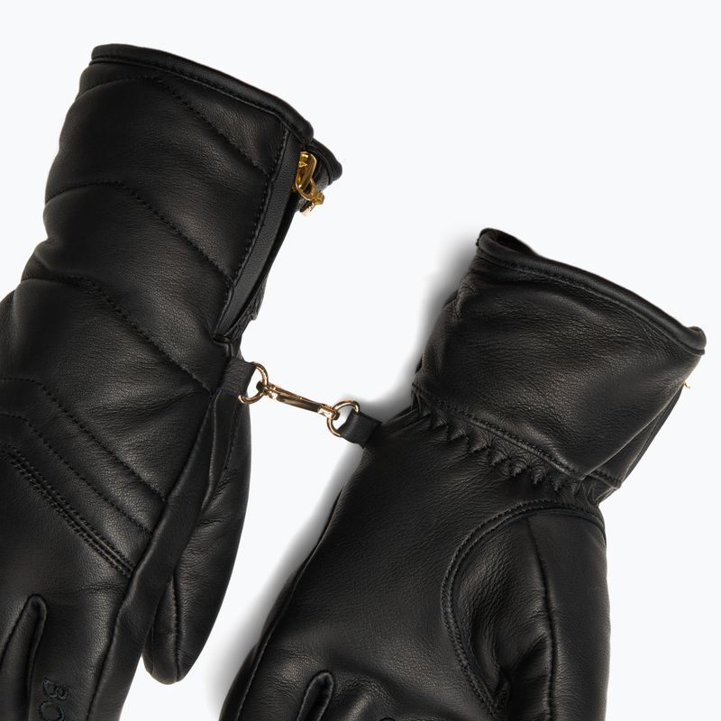 Női síkesztyűk Bogner Dana black 6