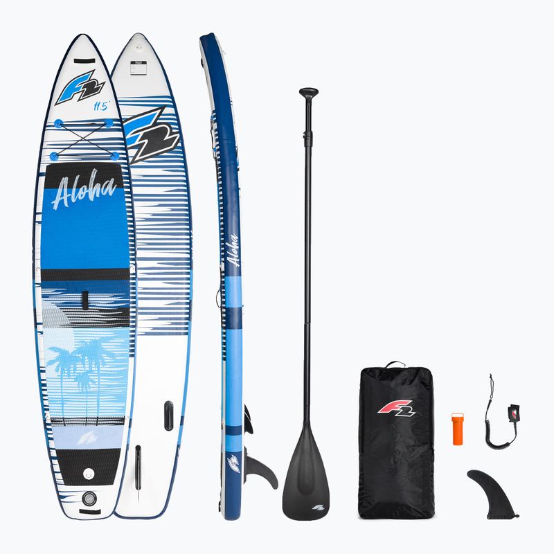 SUP deszka F2 Aloha 11'4'' kék 801694