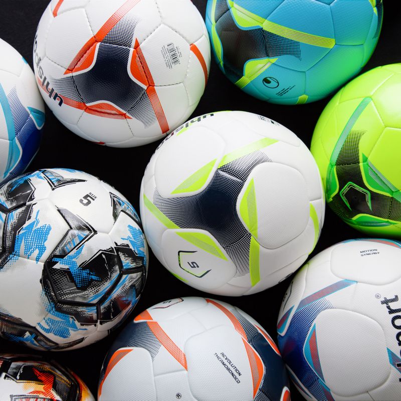 Uhlsport Nitro Synergy labdarúgó fehér/kék 100166701 4
