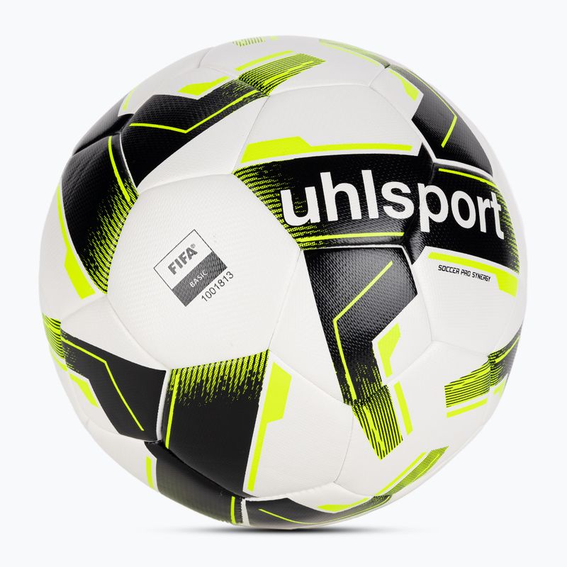 Focilabda uhlsport Soccer Pro Synergy white/black/fluo yellow méret: 5 2