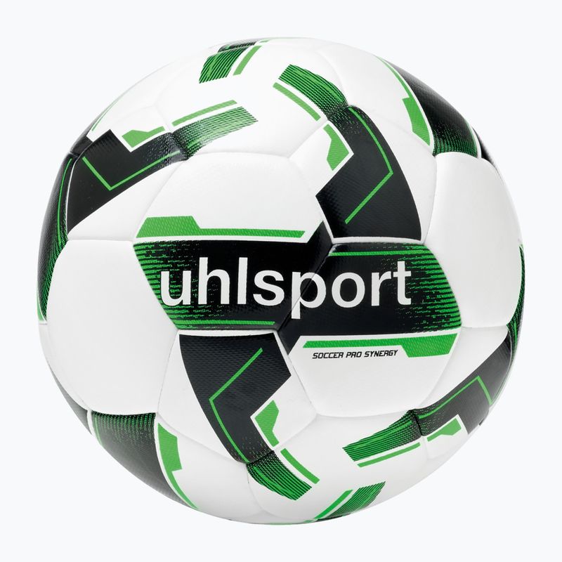 Focilabda uhlsport Soccer Pro Synergy white/black/fluo green méret: 3 4