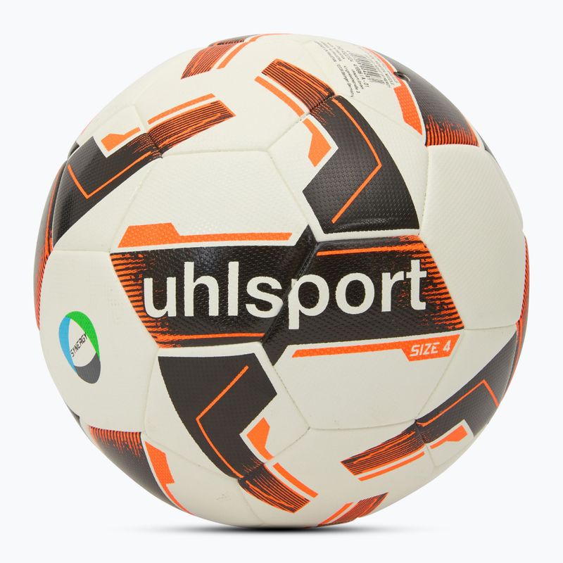 Focilabda uhlsport Resist Synergy white/black/fluo orange méret: 4