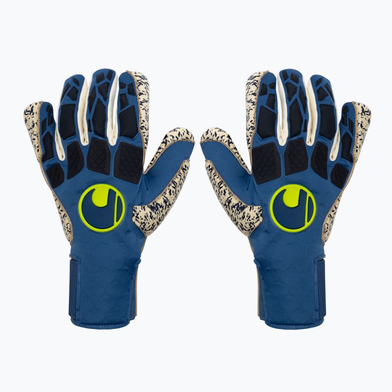 Uhlsport Hyperact Supergrip+ HN kapuskesztyű kék-fehér 101123201