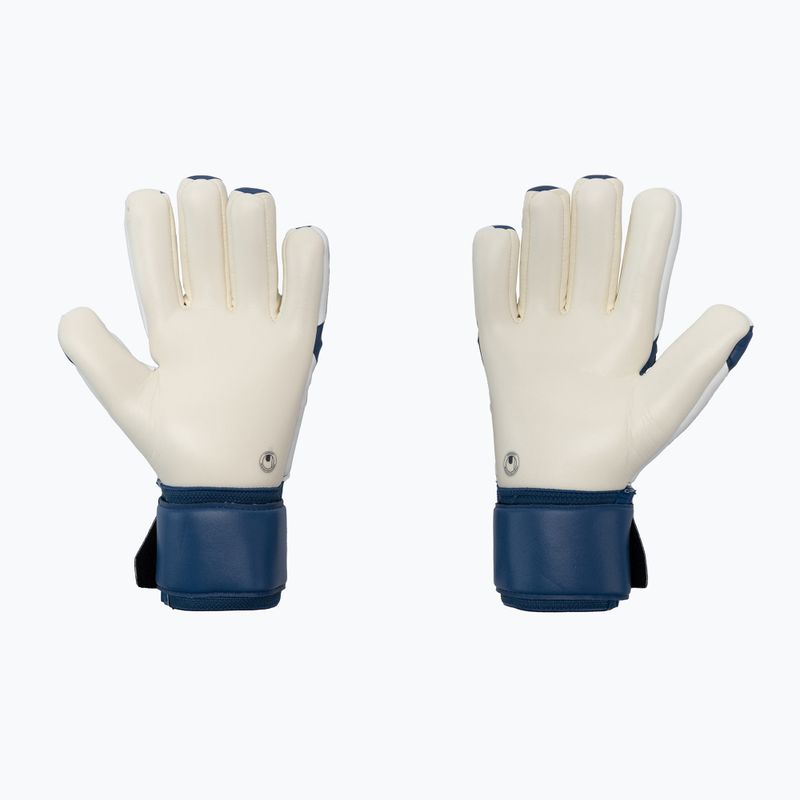 Gyermek kapuskesztyű uhlsport Hyperact Supersoft HN kék-fehér 101123601 2