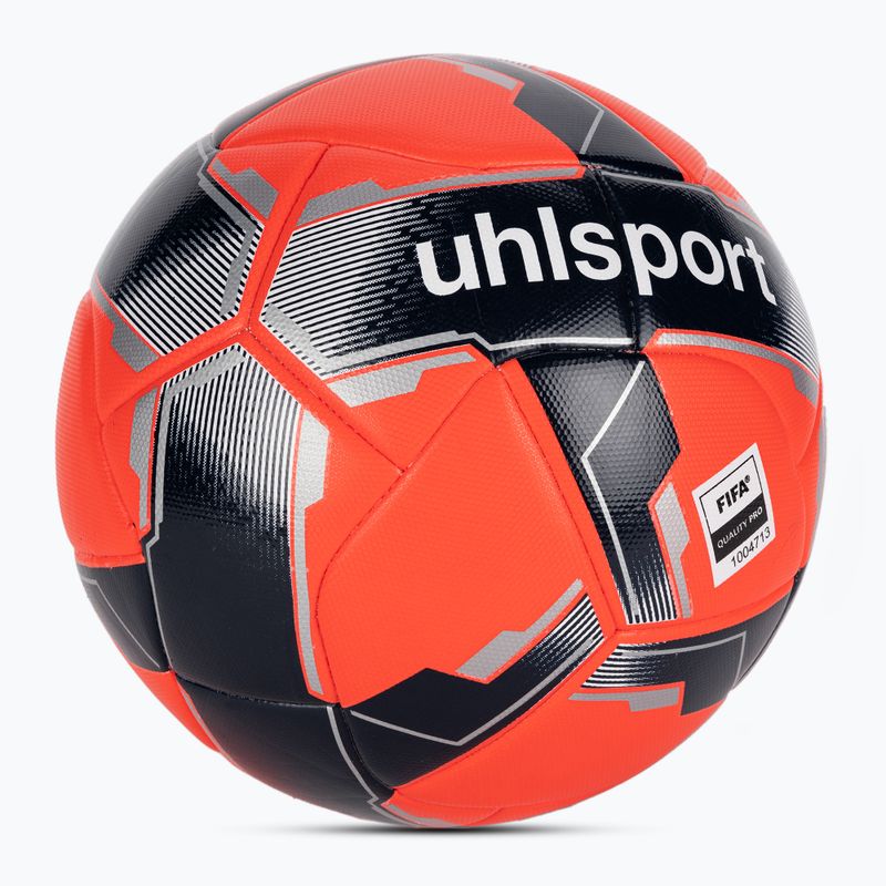 Focilabda uhlsport Match Addglue fluo red/navy/silver méret: 5 2