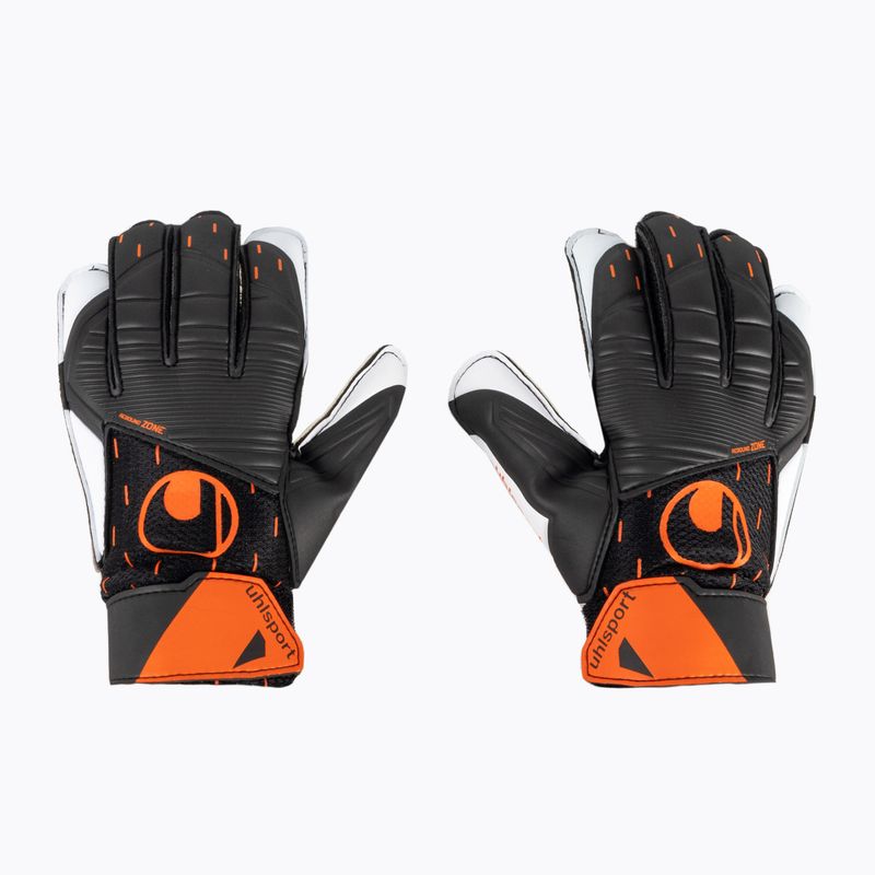 Uhlsport Speed Contact Starter Soft kapuskesztyű fekete-fehér 101126901