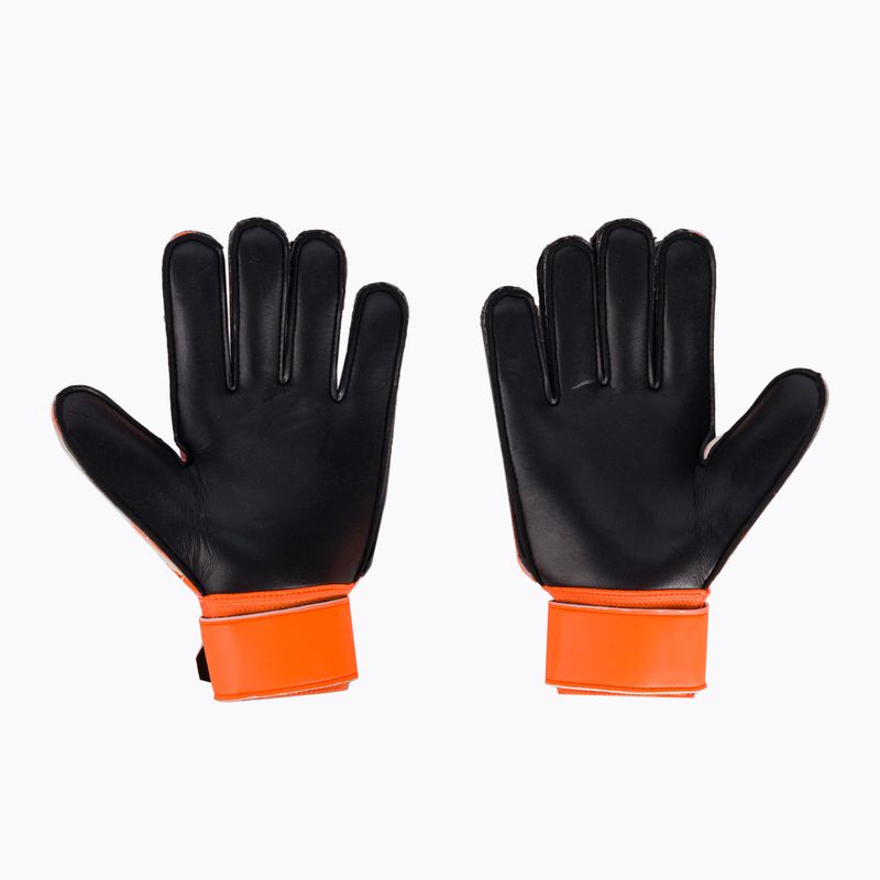 Uhlsport Soft Resist+ Flex Frame kapuskesztyű narancssárga és fehér 101127401 2