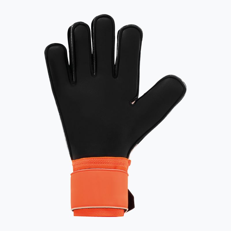 Uhlsport Soft Resist+ kapuskesztyű narancssárga és fehér 101127501 6