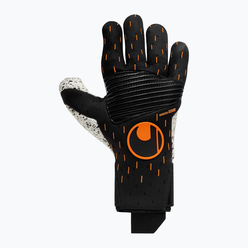 Uhlsport Speed Contact Supergrip+ Reflex kapuskesztyű fekete-fehér 101125901 5