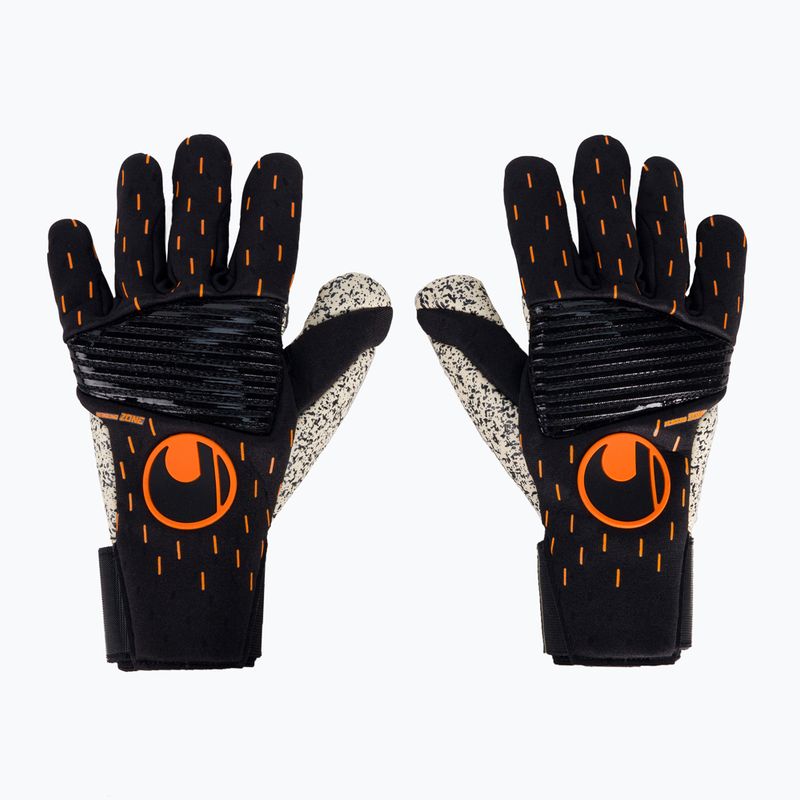 Uhlsport Speed Contact Supergrip+ Reflex kapuskesztyű fekete-fehér 101125901
