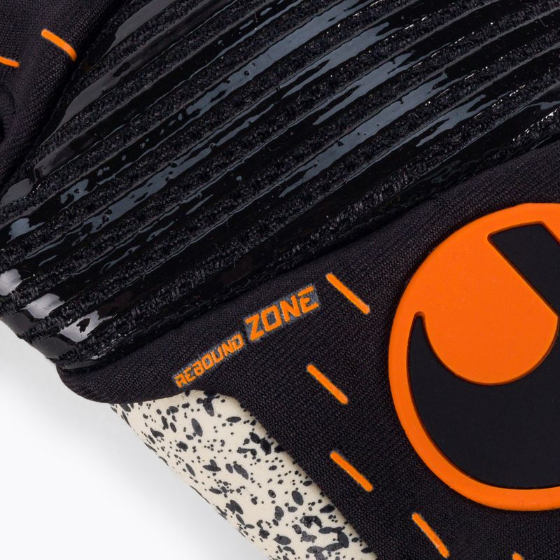 Uhlsport Speed Contact Supergrip+ Reflex kapuskesztyű fekete-fehér 101125901 3