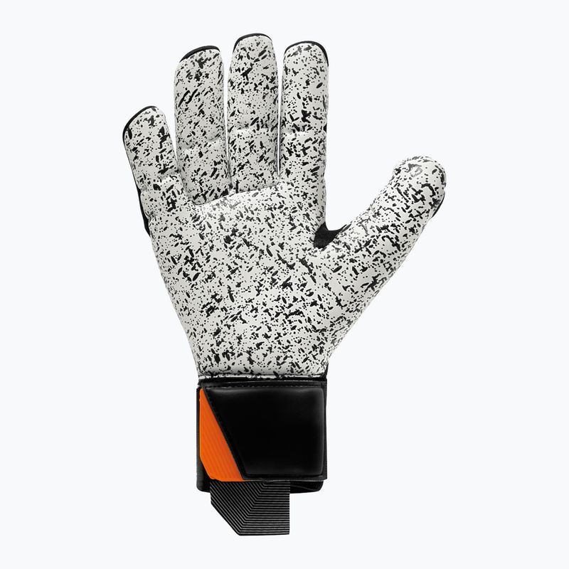 Uhlsport Speed Contact Supergrip+ Finger Surround kapuskesztyű fekete-fehér 101126001 6