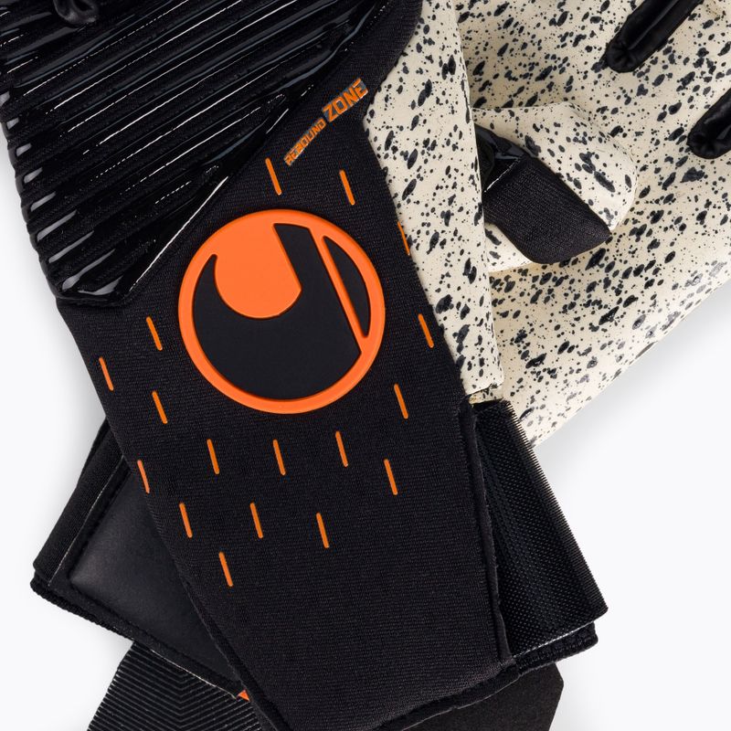 Uhlsport Speed Contact Supergrip+ Hn kapuskesztyű fekete-fehér 101126101 4