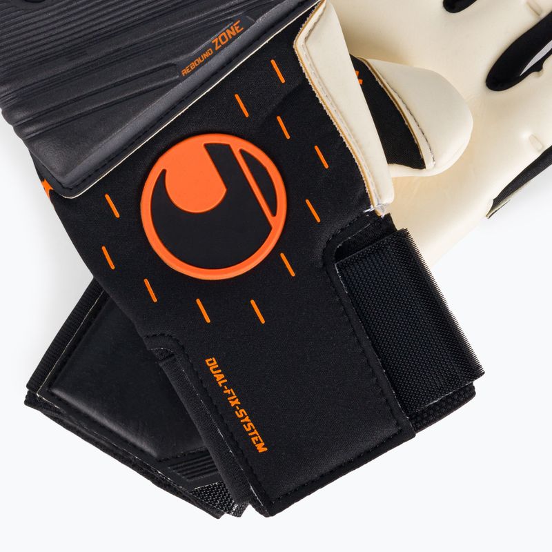 Uhlsport Speed Contact Absolutgrip Reflex kapuskesztyű fekete-fehér 101126201 4
