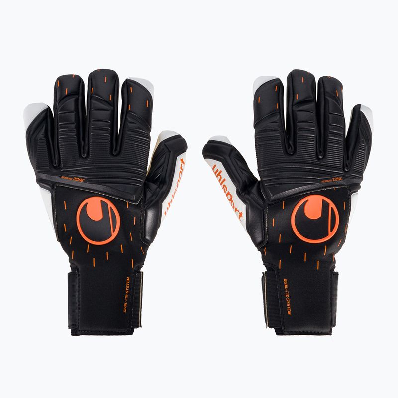 Uhlsport Speed Contact Absolutgrip Hn kapuskesztyű fekete-fehér 101126401