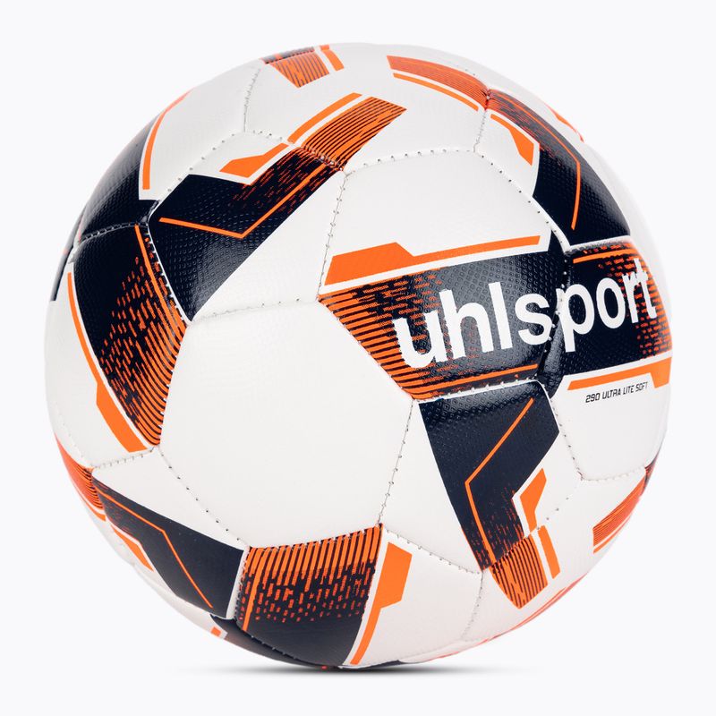 Focilabda uhlsport Lite Soft 290 white/navy/fluo orange méret: 3 2