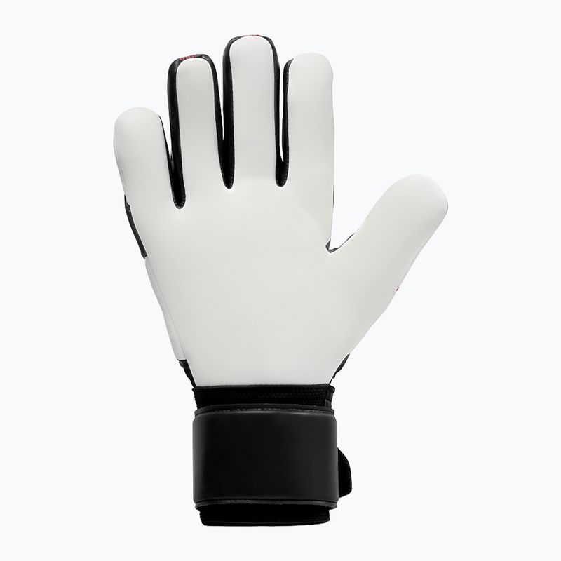 Uhlsport Powerline Supersoft Hn kapuskesztyű fekete/vörös/fehér 2