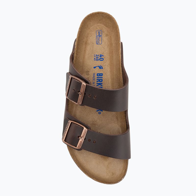 BIRKENSTOCK Arizona LEOI Narrow habana flip-flopok 5