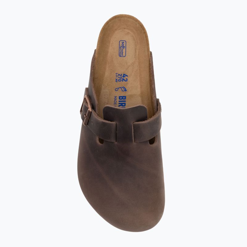 BIRKENSTOCK Boston SFB LEOI LEOI Regular habana flip-flopok 5