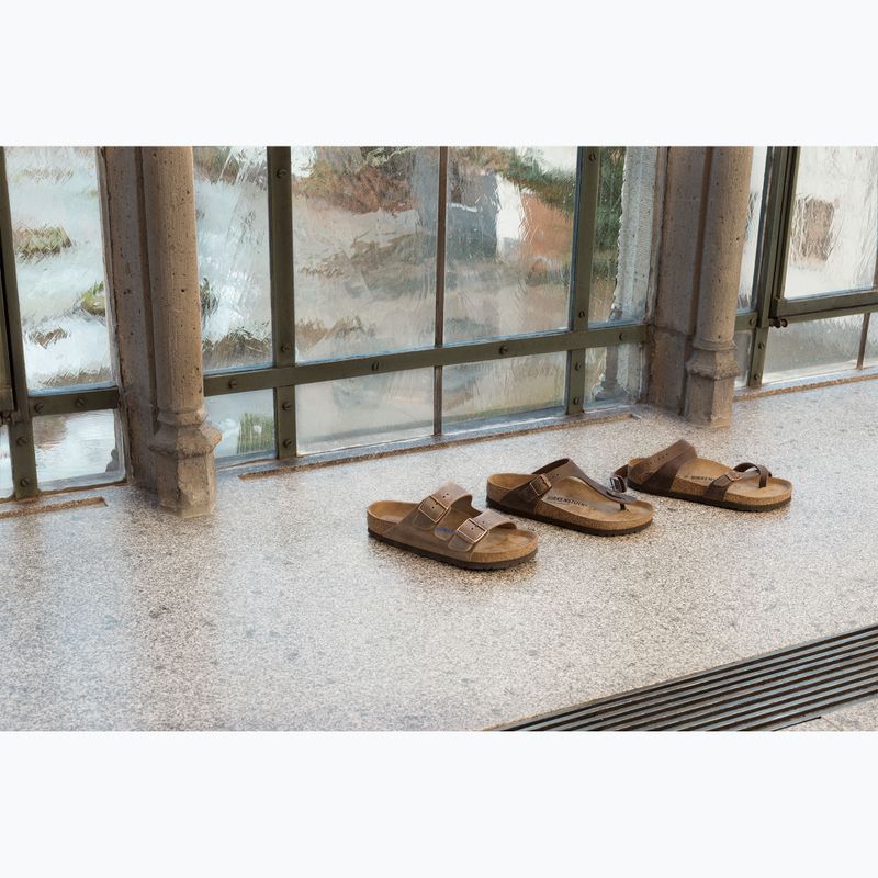 BIRKENSTOCK Arizona LEOI Regular tabacco barna flip-flopok 4