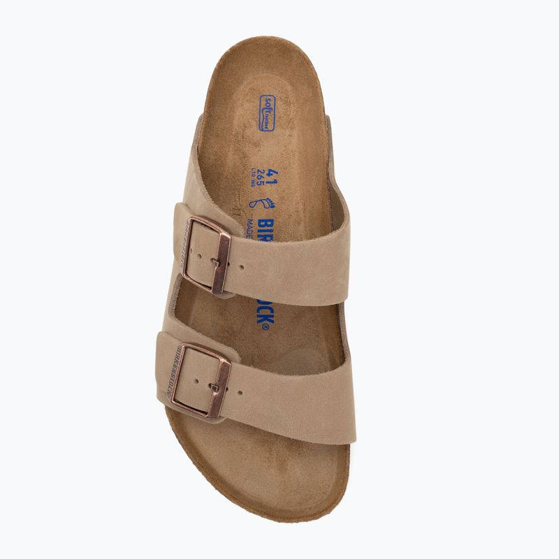 BIRKENSTOCK Arizona LEOI Regular tabacco barna flip-flopok 5